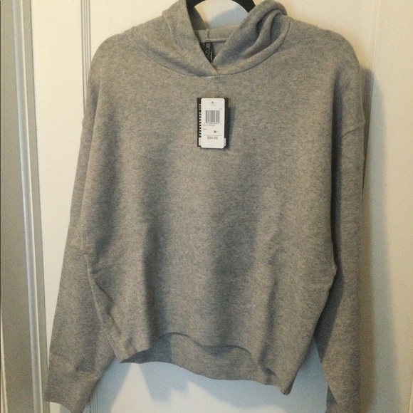 Onzie Cropped Hoodie - Grey Size: M/L - Picture 7 of 15